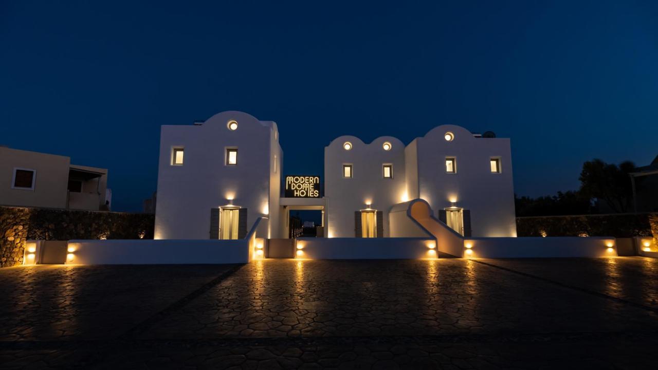 Modern Dome Homes Of Santorini Perissa  Exterior photo