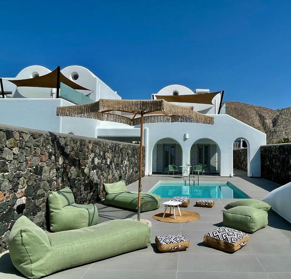 Modern Dome Homes Of Santorini Perissa  Exterior photo