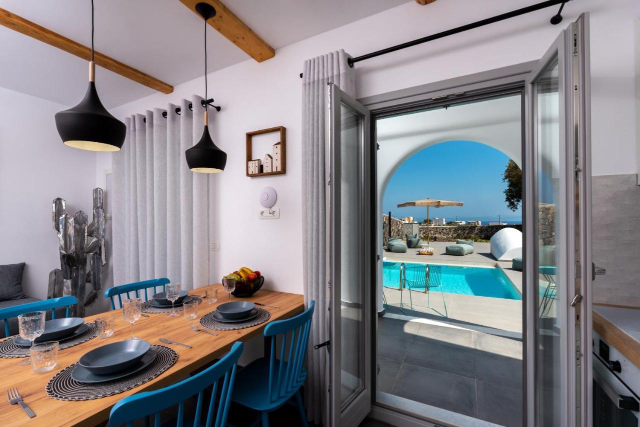 Modern Dome Homes Of Santorini Perissa  Exterior photo