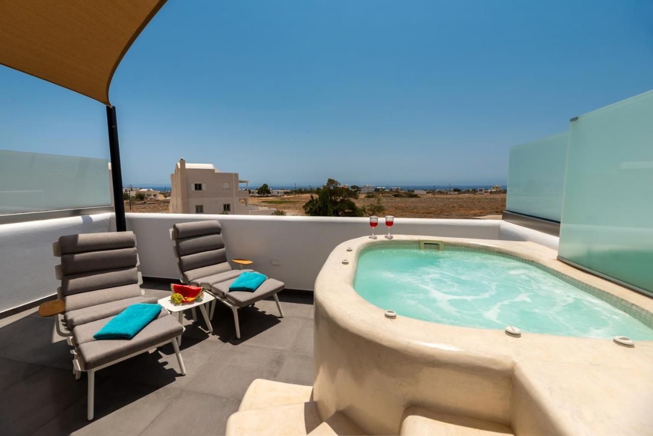 Modern Dome Homes Of Santorini Perissa  Exterior photo