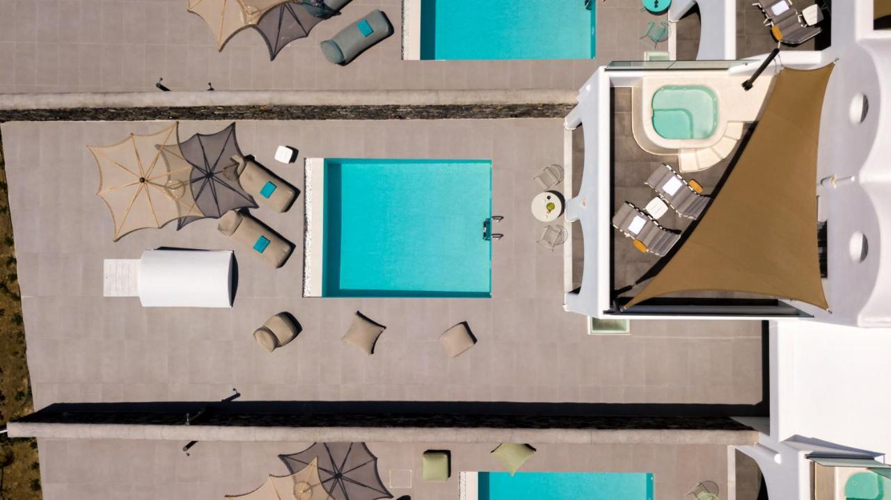 Modern Dome Homes Of Santorini Perissa  Exterior photo