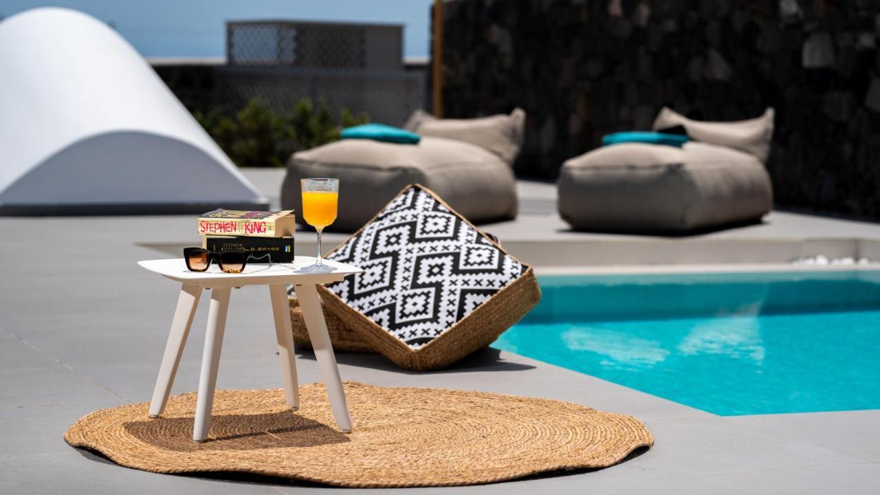 Modern Dome Homes Of Santorini Perissa  Exterior photo