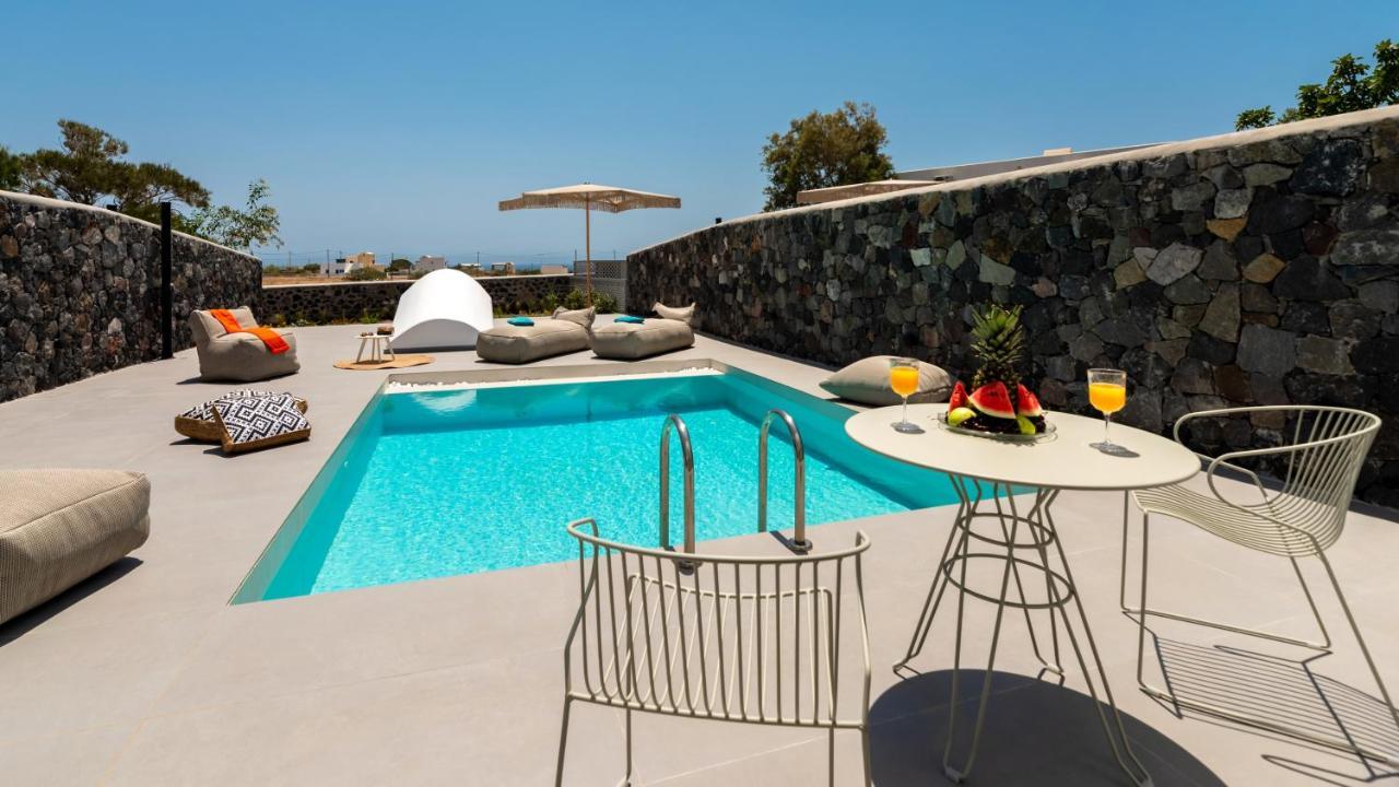 Modern Dome Homes Of Santorini Perissa  Exterior photo